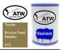 Preview: Toyota, Bronze Pearl Metallic, 4T3: 500ml Lackdose, von ATW Autoteile West.